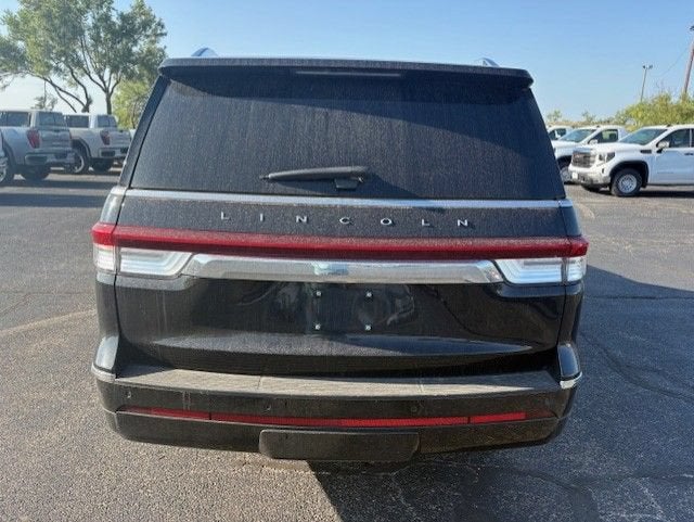 2023 Lincoln Navigator — rear three-quarter view